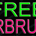 Free Airbrush Neon Sign