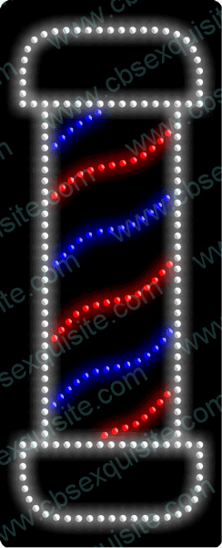Barber Logo LED Neon Sign