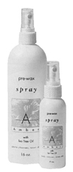 Amber Pre-Wax Spray W/Tea Tree Oil