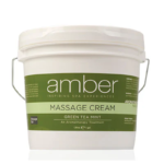 Amber Massage Cream Green Tea Mint - Gallon