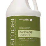 Amber Massage Lotion Green Tea Mint - Gallon
