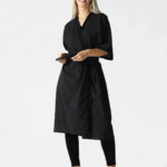 Betty Dain Fashionaire Client Wrap Salon Robe - Black 970C