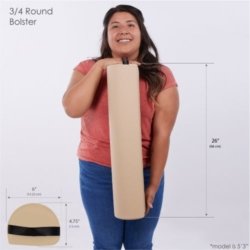 Earthlite 3/4 Round Massage Bolster 3 Earthlite 34 Round Massage Bolster