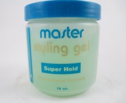 Master Well Comb Styling Gel Super Hold Professional Formula
