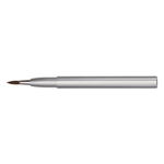 Silver Retractable Lip Brush