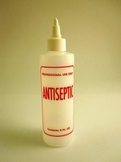 Antiseptic Bottle With Twist Open Top 8oz
