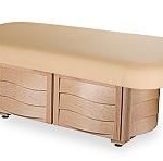 Nuagea Flat Spa Table with Cuv Cabinetry