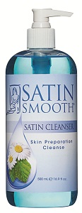 Satin Smooth Satin Cleanser (Skin Preperation Cleanse) - 16oz