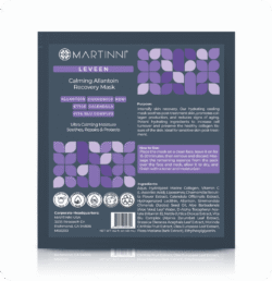 Martinni Calming Allantoin Recovery Mask (6 piece pk-Individual Foiled Mask) 1 Martinni Calming Allantoin Recovery Mask