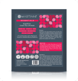 Martinni ElastiFirm Green Tea Lift Mask (6 piece pk-Individual Foiled Mask) 1 Martinni ElastiFirm Green Tea Lift Mask