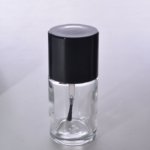 Nail Polish Bottle - White Cap/Not Black (As Pictured) 1/2oz (6 Pack)