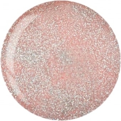 CUCCIO Powder Polish Dip System - Light Pink With Rainbow Glitter