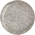 CUCCIO Powder Polish Dip System – Silver w/Rainbow Mica (5528)