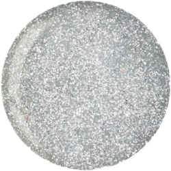 CUCCIO Powder Polish Dip System – Platinum Silver Glitter (5561)