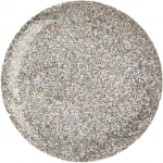 CUCCIO Powder Polish Dip System – Silver w/Silver Glitter (5538)