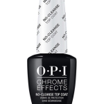 OPI No Cleanse Topcoat – Gelcolor & Chrome Effects Powder