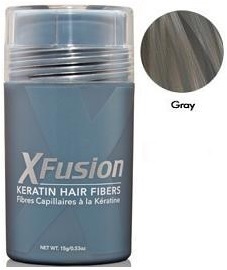 XFusion Keratin Hair Fibers - Gray .53 oz