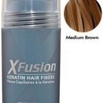 XFusion Keratin Hair Fibers – Medium Brown .53 oz