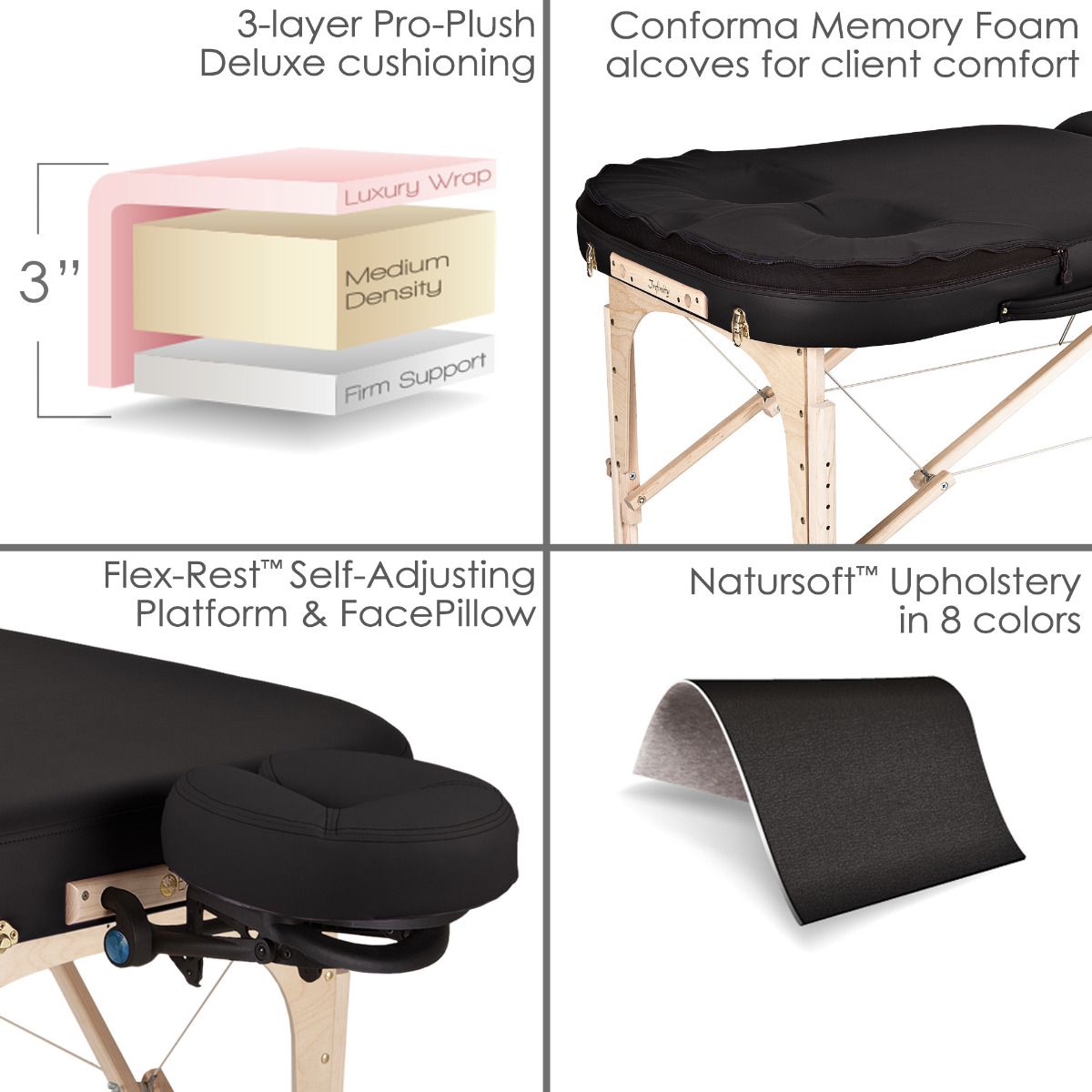 Earthlite Infinity Conforma Massage Table or Table Package 2