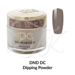 DND DC Dip Powder 105 BEIGE BROWN