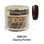 DND DC Dip Powder 052 WALNUT BROWN