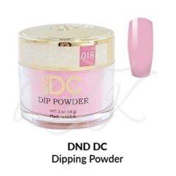 DND DC Dip Powder 058 AQUA PINK