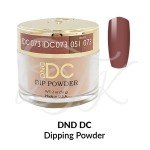 DND DC Dip Powder 073 DUSTY CORAL