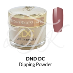 DND DC Dip Powder 077 Strawberry Latte