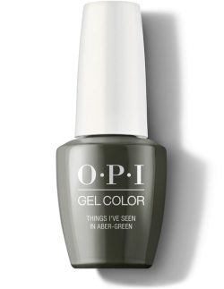 OPI GelColor – Things I’ve Seen in Aber-green – GCU15