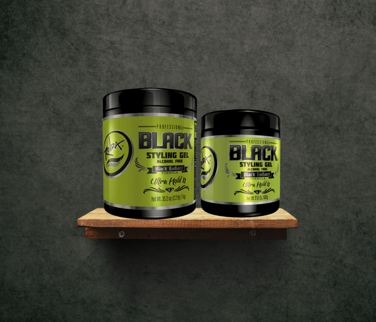 Rolda Black UltraHold Styling Gel CBS Beauty Supply
