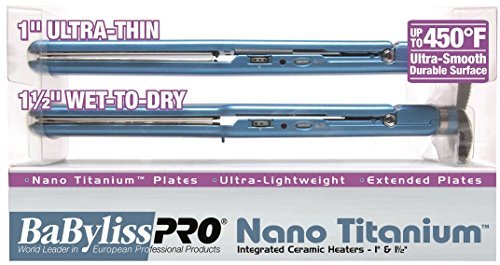 Babyliss pro nano titanium integrated ceramic heaters best sale