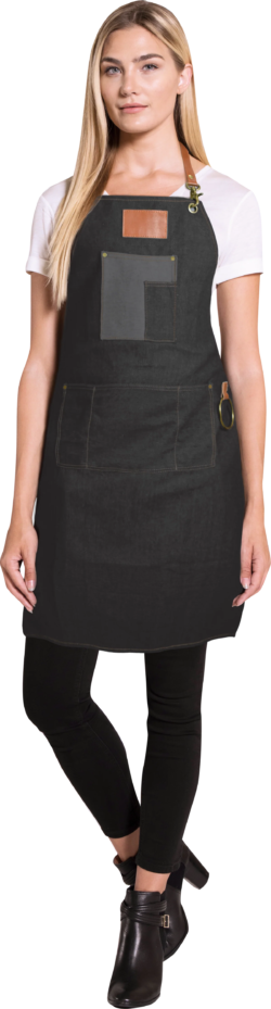 Betty Dain Brooklyn Denim Apron - Style 195