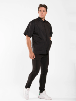 Betty Dain Premier Barber Jacket - Black - Style 898