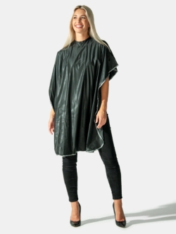 Betty Dain Shampoo Cape - Black - Style 406V