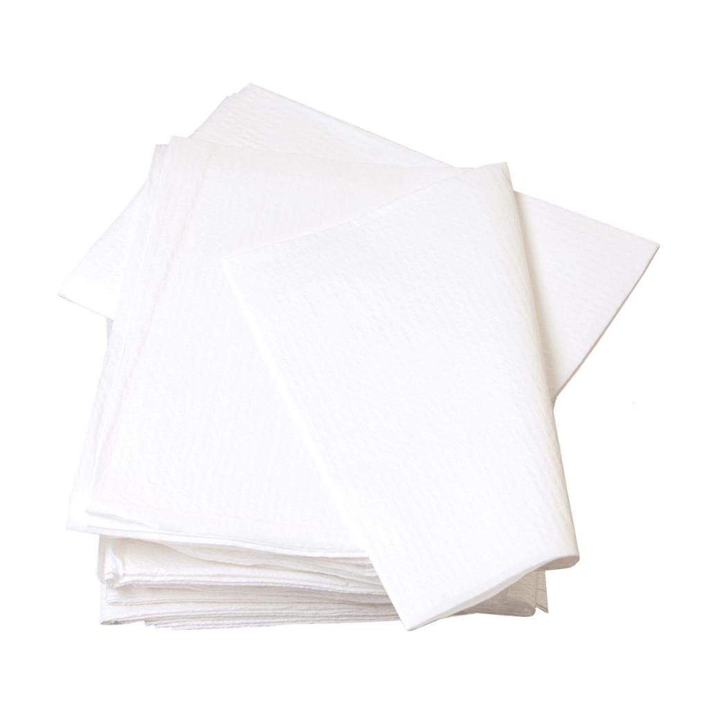 Spa Essentials Disposable Drape Sheets / 2-Ply (100) - CBS Beauty Supply