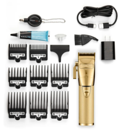 BaBylissPRO GoldFX All Metal Cordless Clipper FX870NG 3
