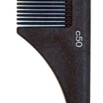 Carbon Comb C50 Fine Toothed Rattail Comb