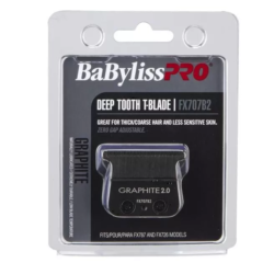 BaByliss Pro 2.0 MM Deep Tooth Replacement Outliner Blade FX707B2 Graphite 1