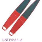 Red Pedicure Foot File