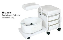Pedicure Cart with Trays