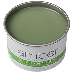 Amber Austrian Green Wax-single