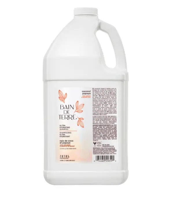Bain De Terre Coconut Papaya Hydrating Shampoo – Gallon