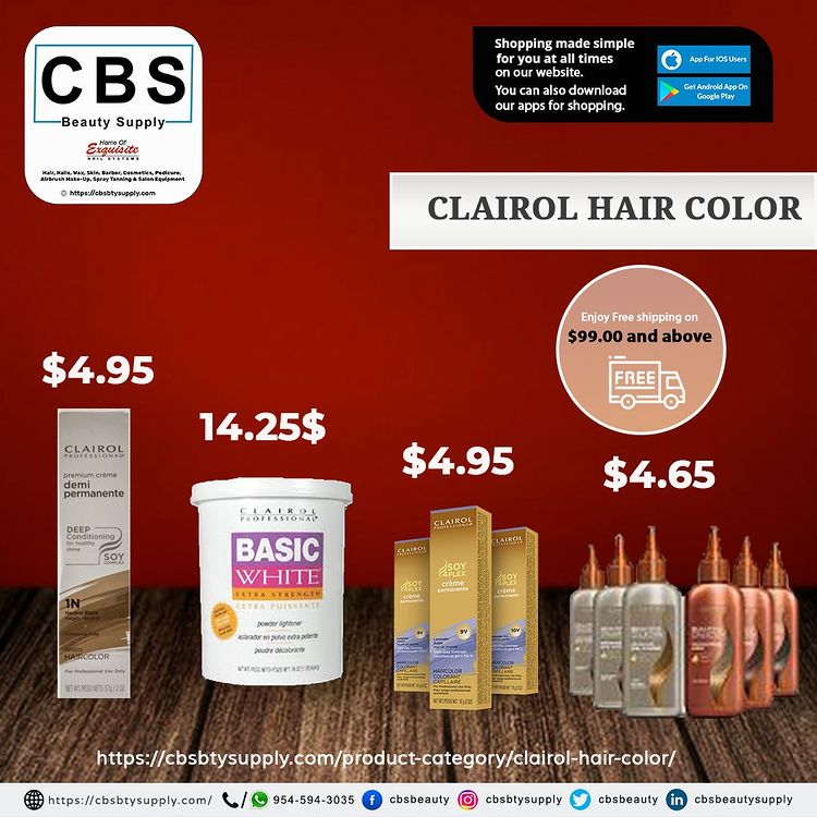 Clairol Hair Color-single