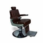 KING BARBER CHAIR (BROWN)