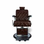 KING BARBER CHAIR (BROWN)