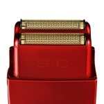 StyleCraft Replacement Gold Titanium Foil Head for Prodigy Shaver Metallic Red SCGRFAZWPR