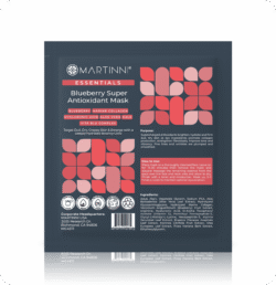 Martinni Blueberry Super Antioxidant Mask (6 piece pk-Individual Foiled Mask)