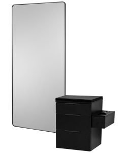 PIBBS PB6004 MILANO STYLING STATION & MIRROR - 33MIR