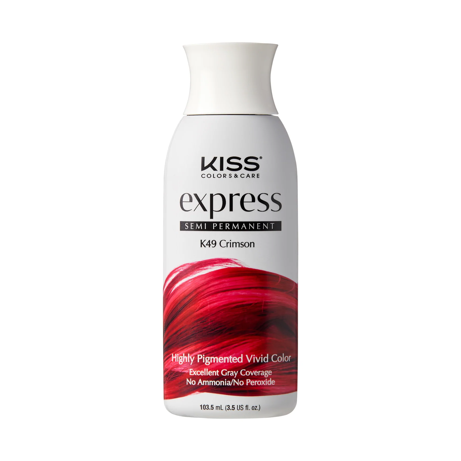 KISS EXPRESS SEMI-PERMANENT HAIR COLOR - CRIMPSON K49