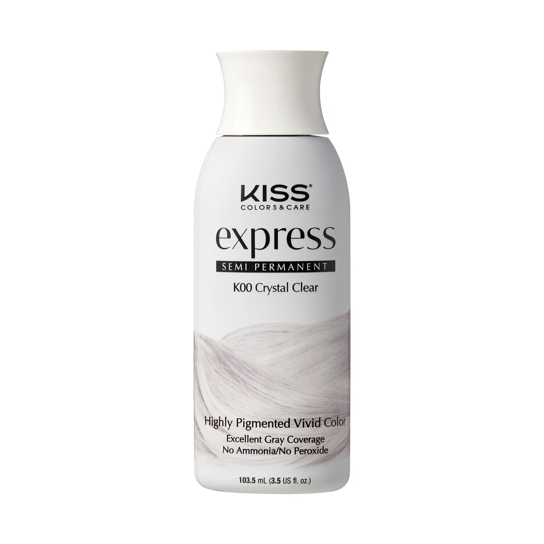 KISS EXPRESS SEMI-PERMANENT HAIR COLOR – CRYSTAL CLEAR
